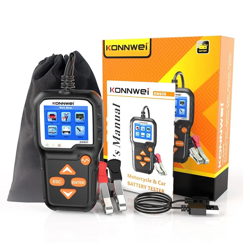 KW650@9 TESTER BATERII KW650 KONNWEI