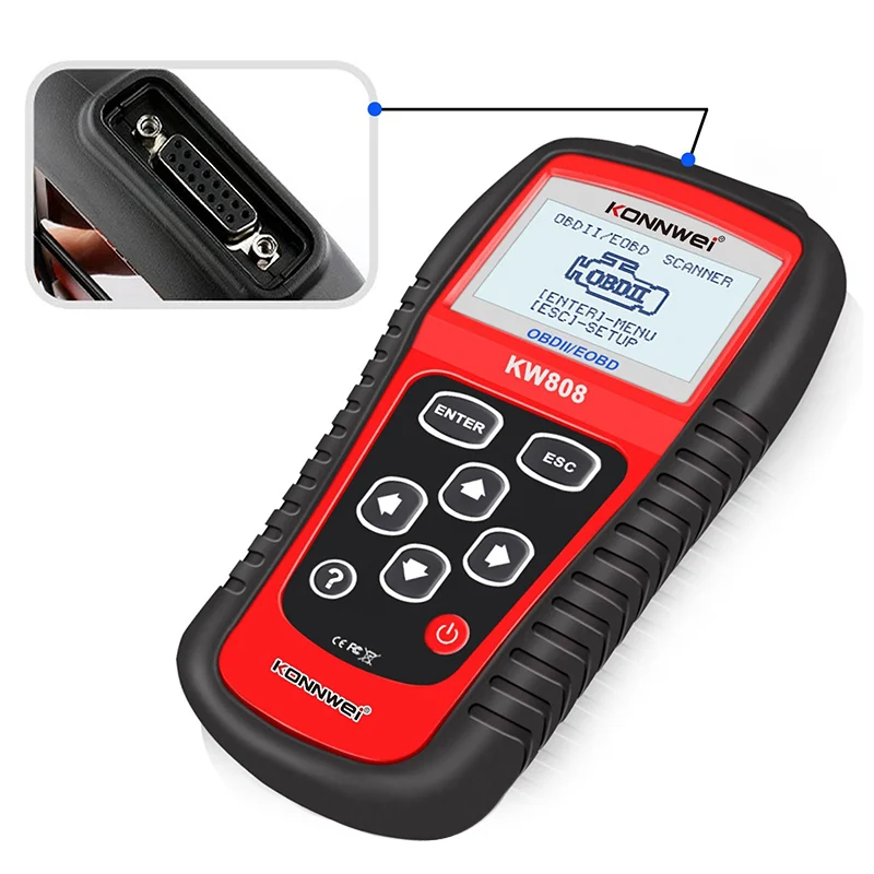 KW808@5 MULTIMETRU DIAGNOZA AUTO OBD2 KW808 KONNWEI