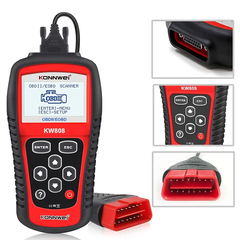 KW808@7 MULTIMETRU DIAGNOZA AUTO OBD2 KW808 KONNWEI