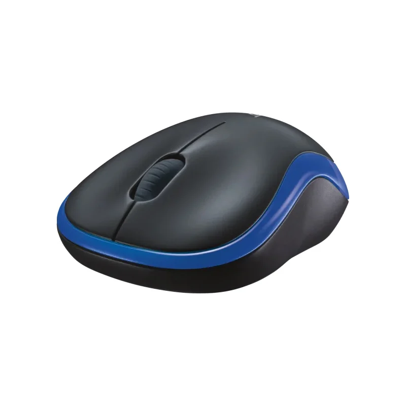 MOUSE OPTIC WIRELESS M185 ALBASTRU LOGITECH