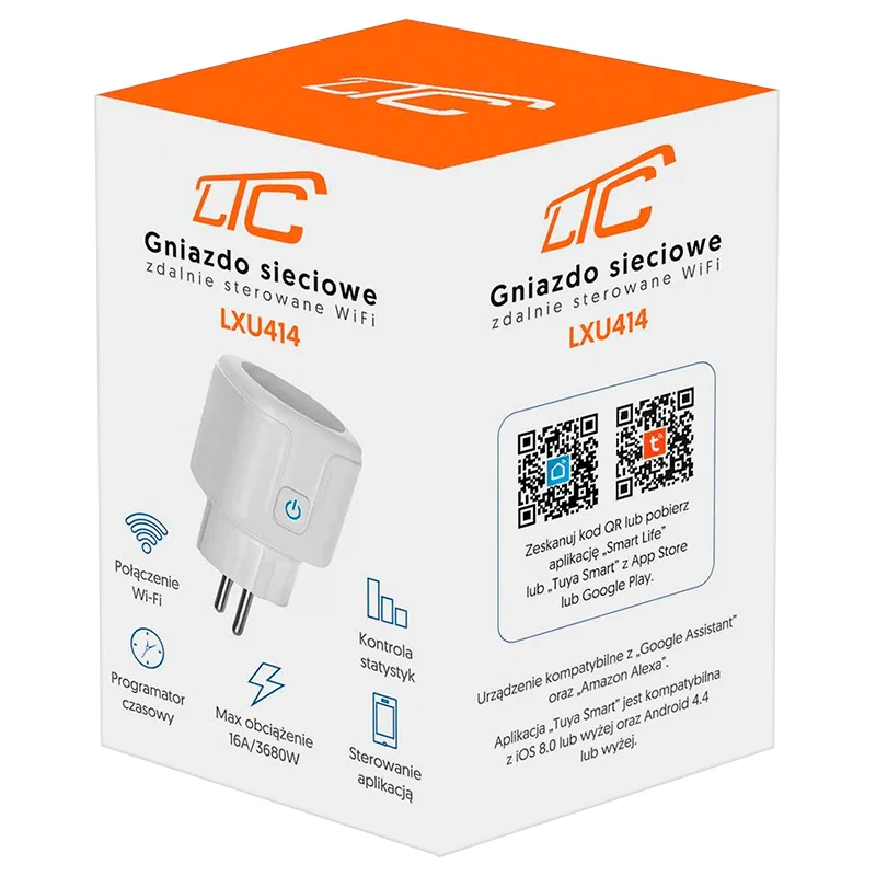 LXU414@4 PRIZA SMART TUYA LTC