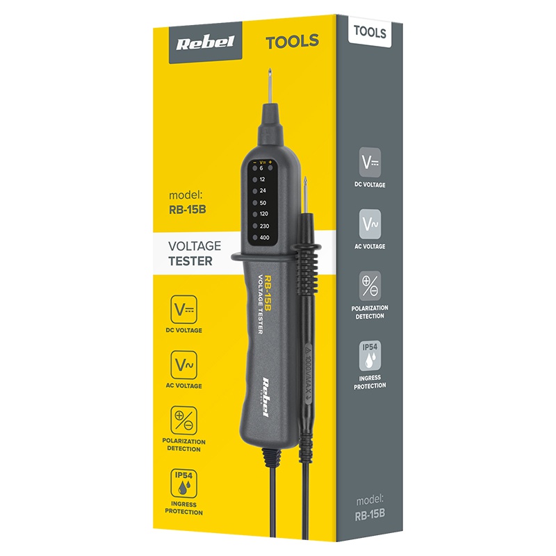 MIE-RB-15B@4 DETECTOR TENSIUNE REBEL