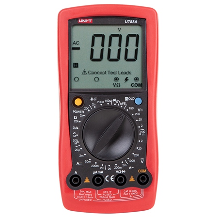 MIE0257 MULTIMETRU DIGITAL UT58A UNI-T