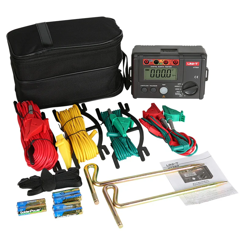 MULTIMETRU DIGITAL REZISTENTA IMPAMANTARE UT522 UNI-T