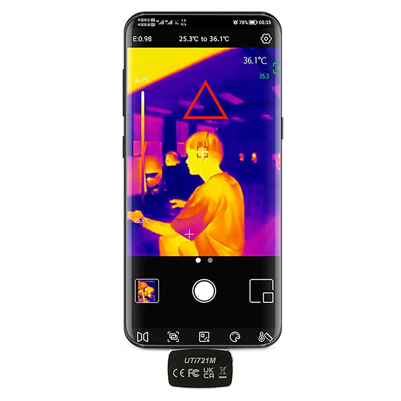 MIE0488@6 CAMERA TERMOVIZIUNE UTI721M UNI-T