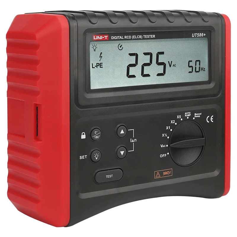 MIE0508@2 MULTIMETRU DIGITAL TESTER RCD UT586+ UNI-T