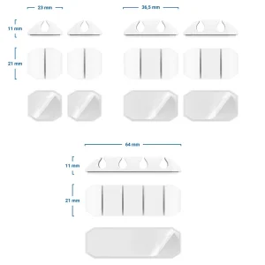 CABLE HOLDER SET 5 BUC
