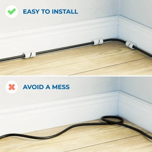 CABLE CLIPS SET 4 BUC