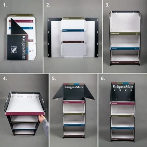 DISPLAY STAND CARTON KRUGER&MATZ