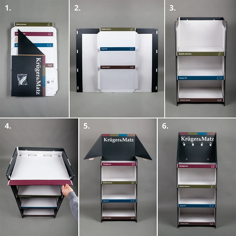 DISPLAY STAND CARTON KRUGER&MATZ