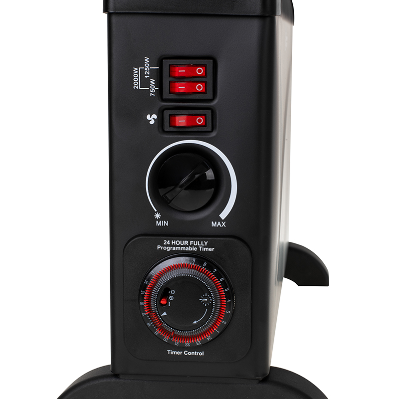 CONVECTOR INCALZIRE 3 TREPTE NEGRU 2000W MESKO