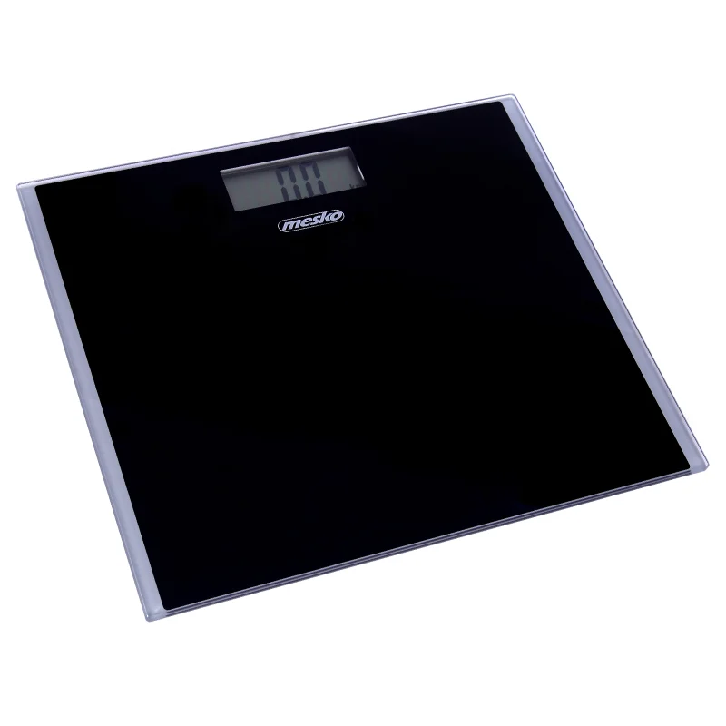 MS8150B@1 CANTAR PERSOANE STICLA SECURIZATA MS 8150 NEGRU MESKO