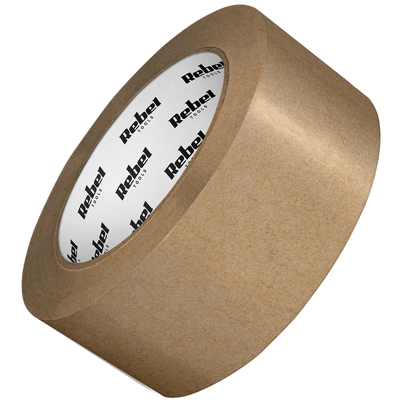 NAR0485@2 BANDA ADEZIVA AMBALARE KRAFT 120 MIC X 48MM X 50M REBEL