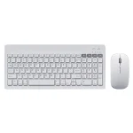 KIT TASTATURA SI MOUSE WIRELESS ALB OMEGA