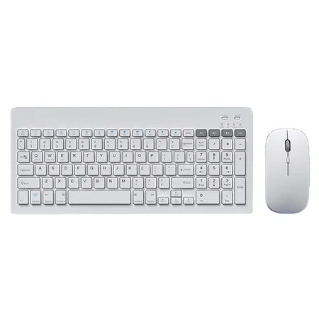 KIT TASTATURA SI MOUSE WIRELESS ALB OMEGA