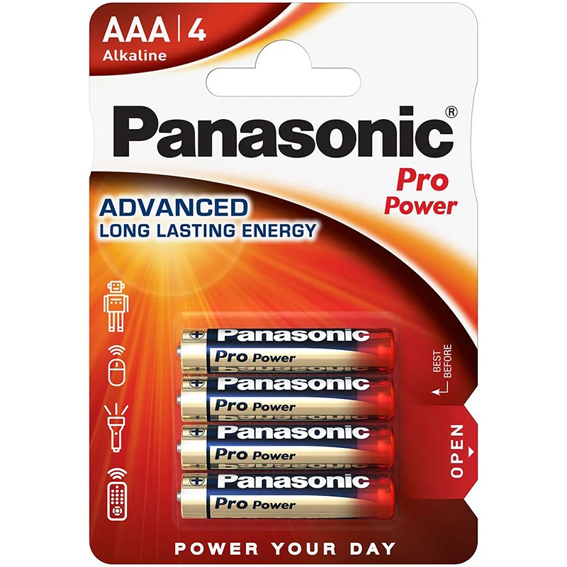 BATERIE LR03 BLISTER 4 PRO POWER PANASONIC