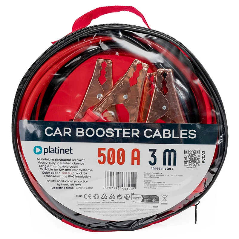 CABLU CURENT CROCODILI 500A 3M