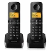 TELEFON DECT D2602 NEGRU PHILIPS