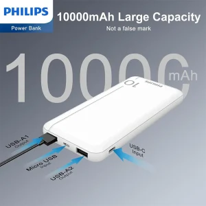 POWER BANK LI-POLYMER 10000MAH PHILIPS