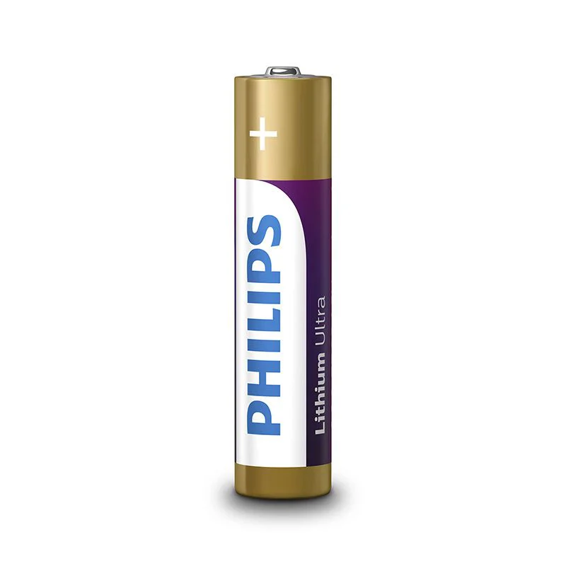 BATERIE LITHIUM ULTRA LR3 AAA BLISTER 4 BUC PHILIPS