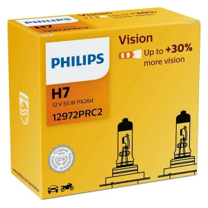 PH-H72@1 SET 2 BECURI AUTO H7 VISION PHILIPS