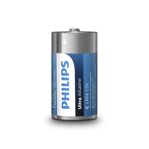 PH-LR14E2B_10@2 BATERIE ULTRA ALKALINE LR14 C BLISTER 2 BUC PHILIPS
