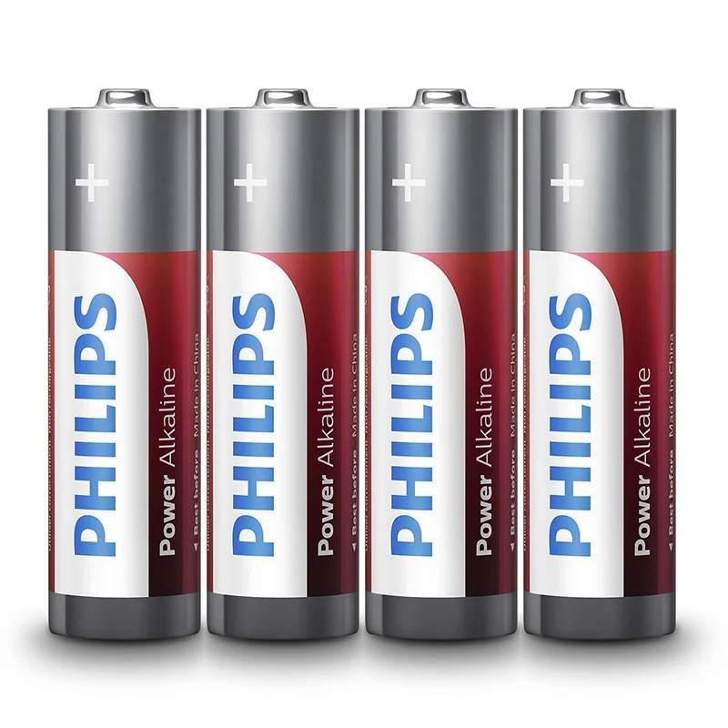 PH-LR6P4F_10@1 BATERIE POWER ALKALINE LR6 AA BLISTER 4 BUC PHILIPS