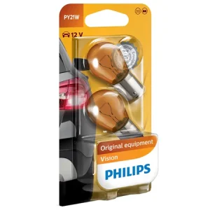PH-PY21W SET 2 X BEC AUTO 12V 21W PHILIPS