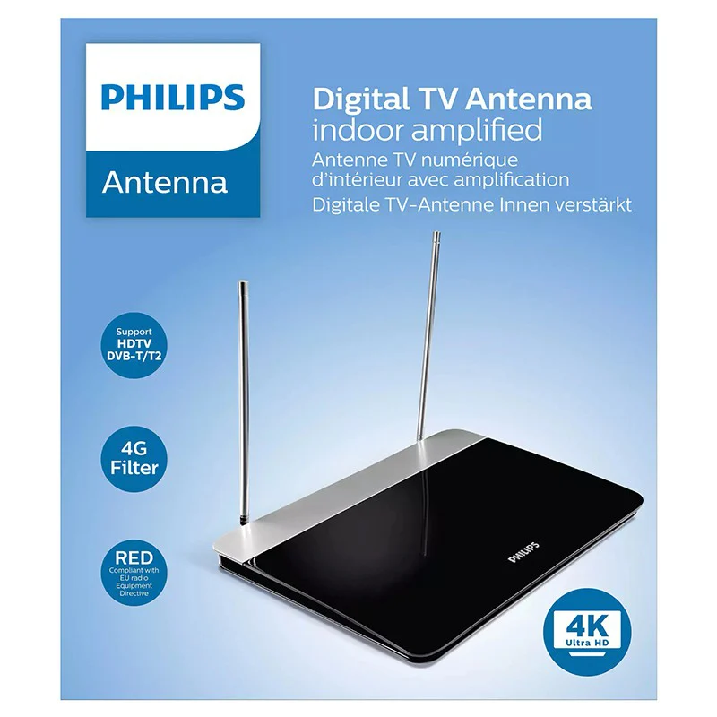PH-SDV6227@2 ANTENA TV DIGITALA 4K PHILIPS