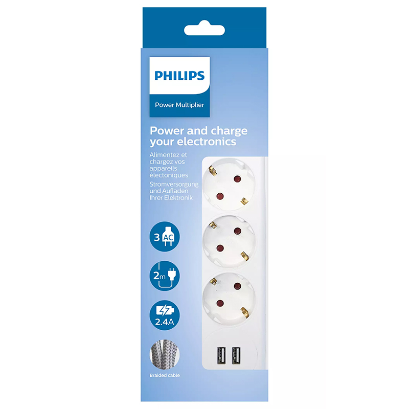 PH-SPN3032WA@2 PRELUNGITOR 3 PRIZE 2M 2 X USB PHILIPS