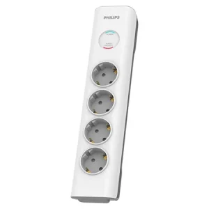 PH-SPN7040WA PRELUNGITOR SURGE PROTECTOR 4 PRIZE 2M PHILIPS