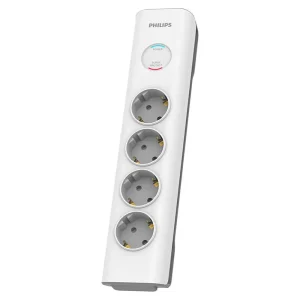 PH-SPN7040WA@1 PRELUNGITOR SURGE PROTECTOR 4 PRIZE 2M PHILIPS