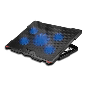 PLCP5FB COOLING PAD LAPTOP 5 FANS 2 USB PLATINET