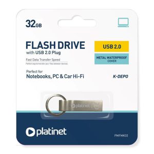 FLASH DRIVE USB K-DEPO 32GB PLATINET