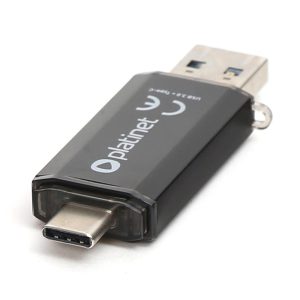FLASH DRIVE USB 3.0 SI TYPE C 32GB C-DEPO PLATINET