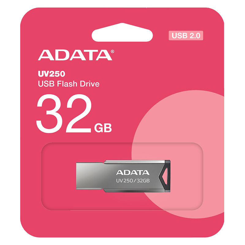 FLASH DRIVE USB 2.0 32GB UV250 METAL ADATA