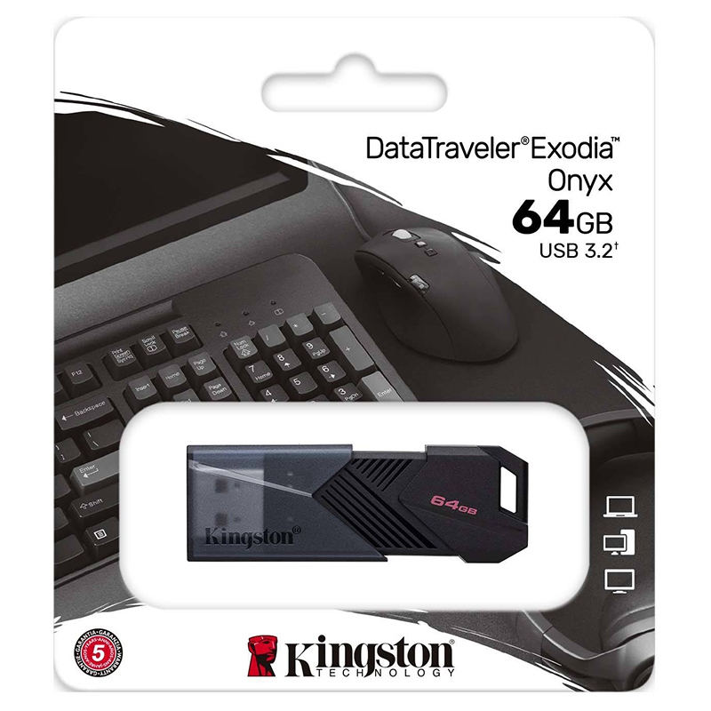 FLASH DRIVE 64GB DT USB 3.2 KINGSTON