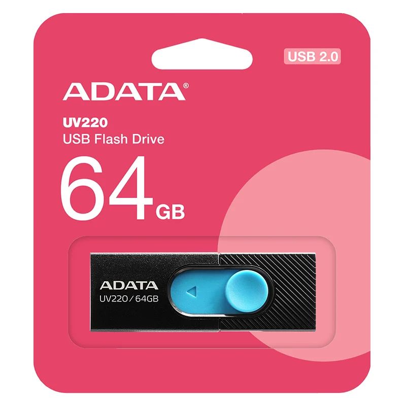 FLASH DRIVE USB 2.0 64GB UV220 ADATA