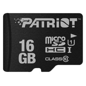 MICRO SDHC CLASA 10 UHS-I 16GB PATRIOT
