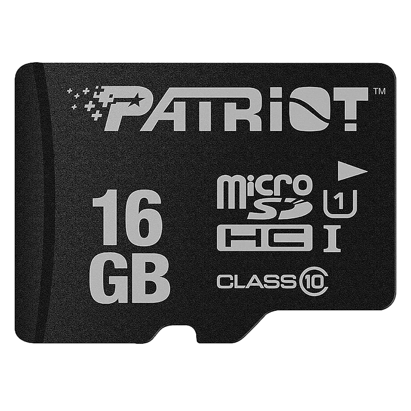 MICRO SDHC CLASA 10 UHS-I 16GB PATRIOT