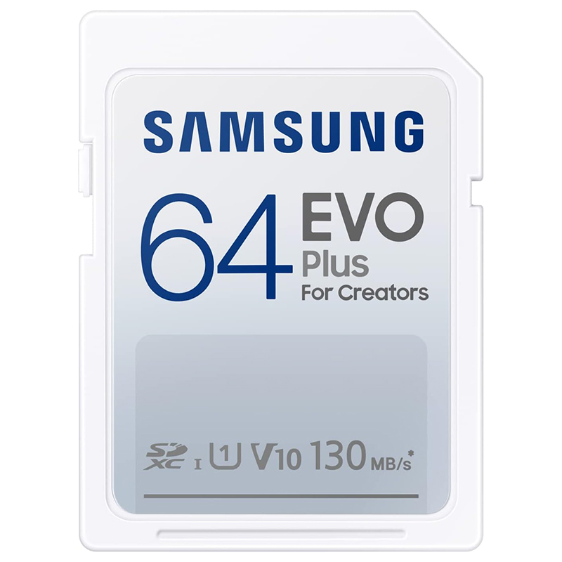 SD CARD 64GB UHS-1 EVO PLUS SAMSUNG