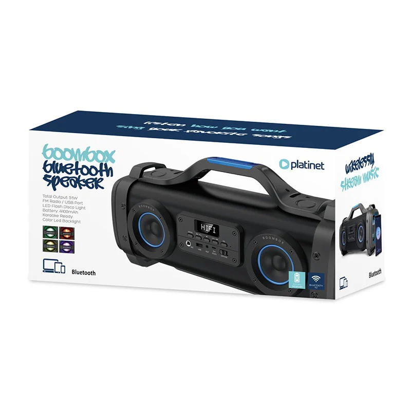 PMG78@5 BOXA BLUETOOTH PORTABILA 51 W PMG78 PLATINET