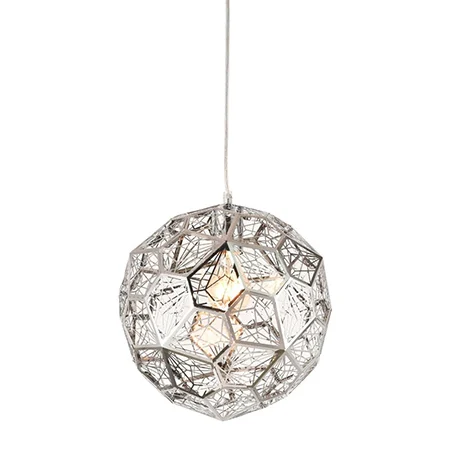 LAMPA SUSPENDATA E27 CROM PLATINET