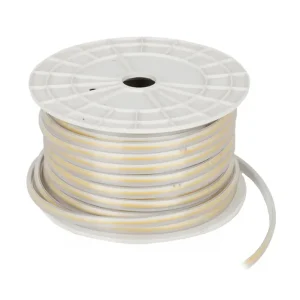 BANDA LED COB FLEXIBILA 10MM 3000K IP65 ROLA 100M