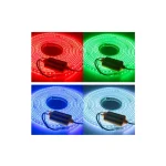 CONTROLER SI TELECOMANDA BANDA LED FLEXIBILA 10MM RGB
