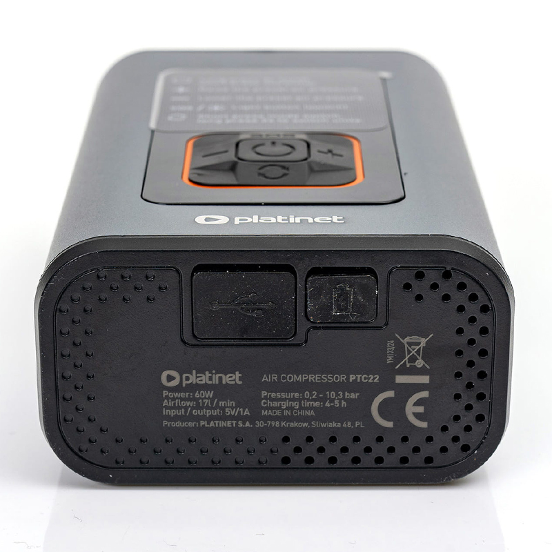 PTC22@4 COMPRESOR AUTO ACUMULATOR 4000MAH 10 BAR PLATINET