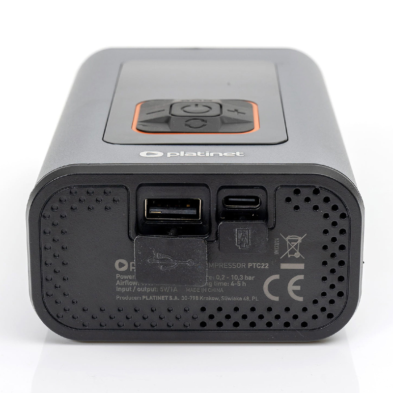 PTC22@5 COMPRESOR AUTO ACUMULATOR 4000MAH 10 BAR PLATINET