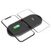 PWCDB@6 CHARGER WIRELESS QI DUO 2X10W TYPE C PLATINET