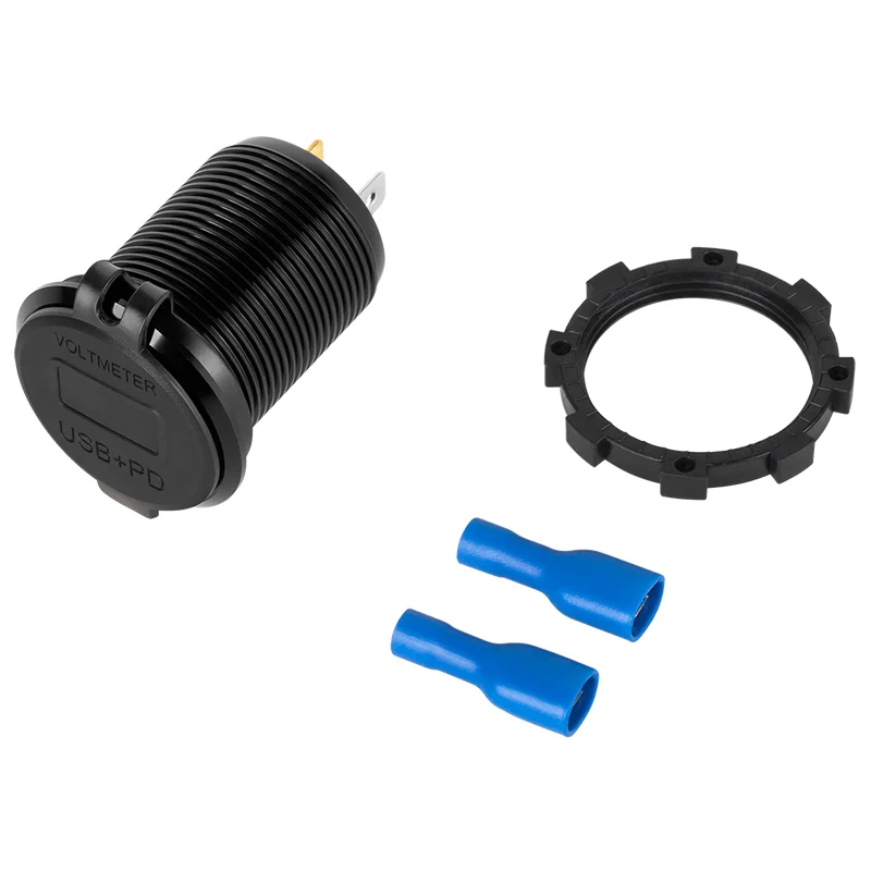 PY-CHR0006@2 MUFA MONTAJ INCARCARE USB PD SI QC 3.0 48W