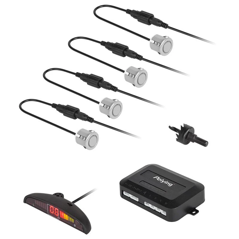 PY0104S@1 SISTEM PARCARE DISPLAY LED 4 SENZORI ARGINTII